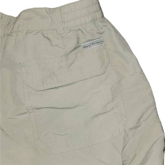 Vintage Royal Robbins Khaki Convertible Zip Off Pants Sz 6 - Picture 4 of 5
